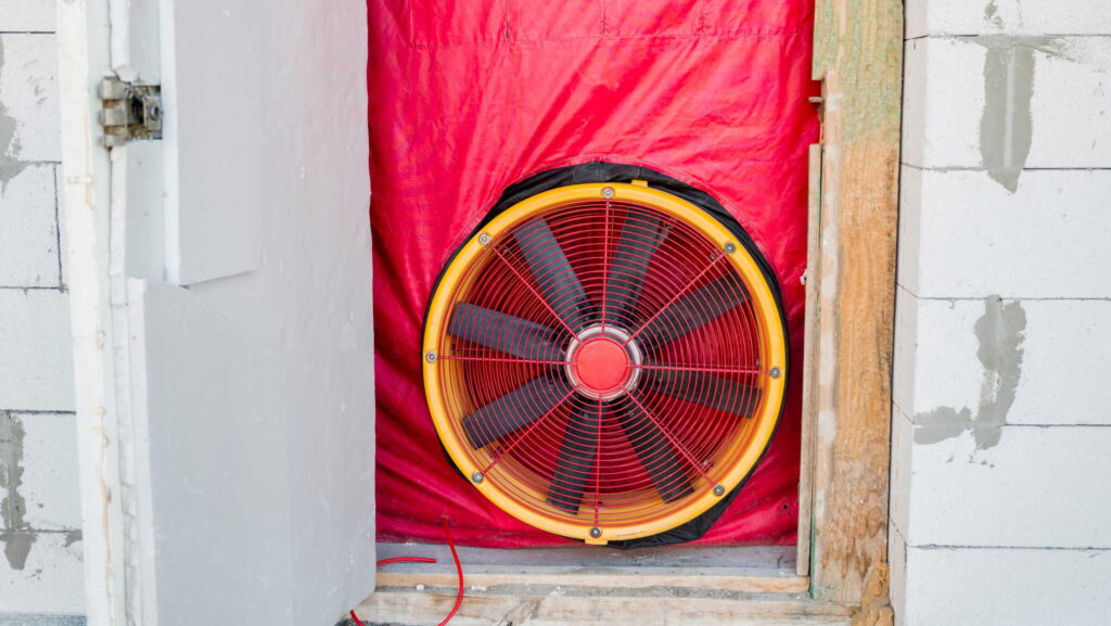 Blower-Door-Test
