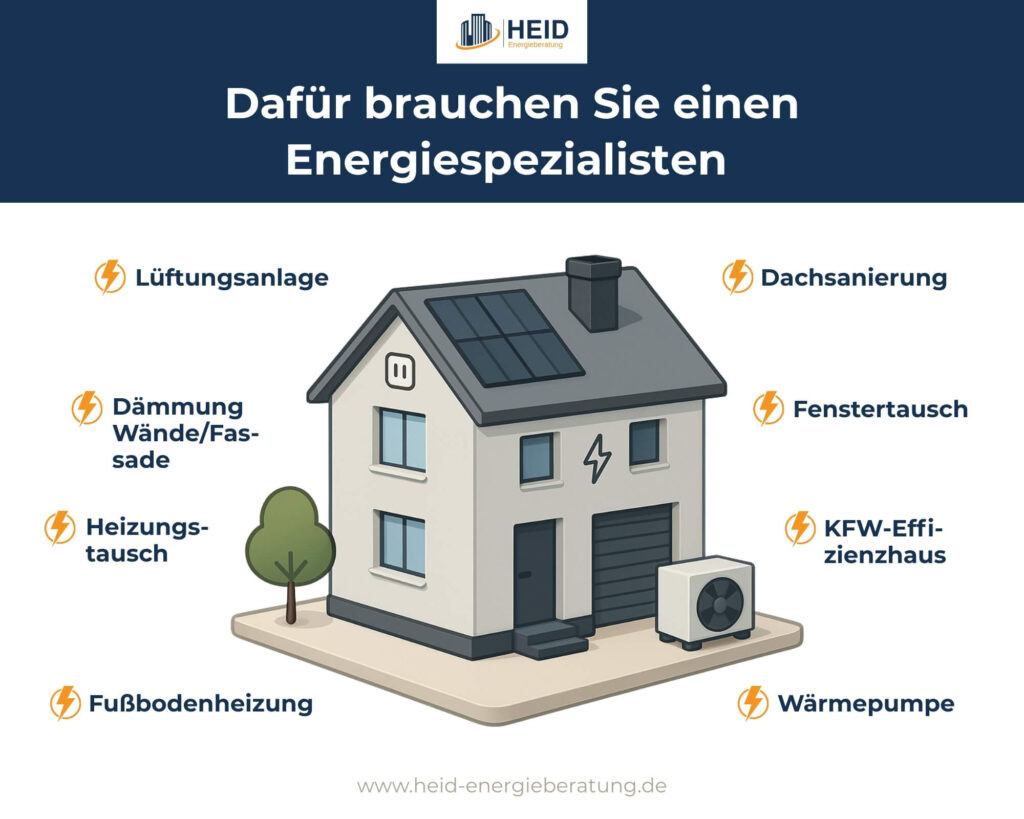 Nutzen eines Energiespezialisten